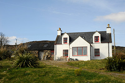 The House with the Red Gates, Second Coast, near Gruinard Bay