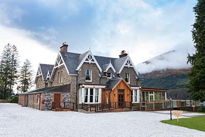The Whispering Pine Lodge, near Spean Bridge