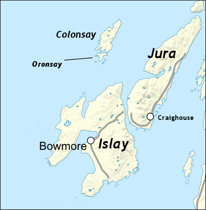 Islay, Jura and Colonsay (Walkhighlands)