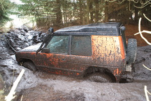 Boggedcar
