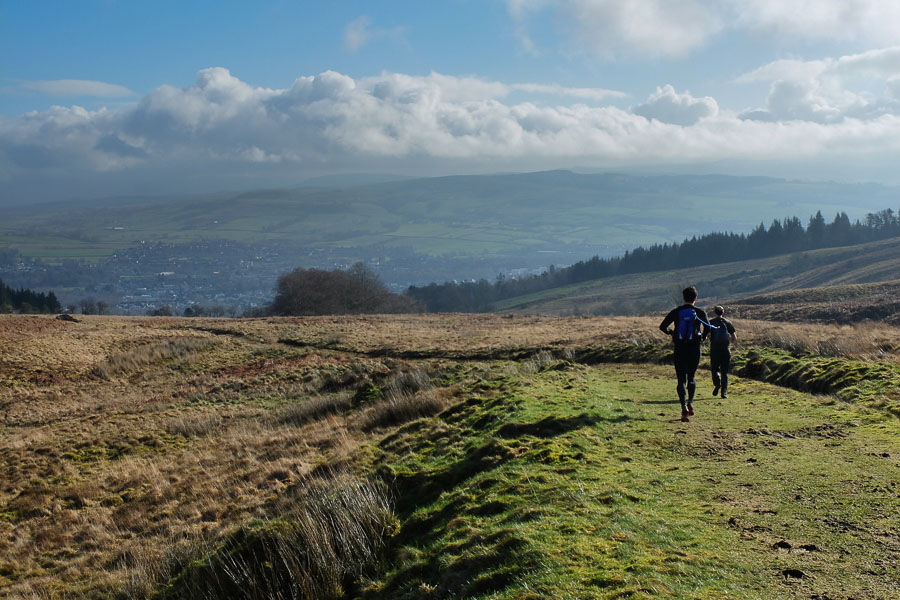 Runners on the John Muir Way