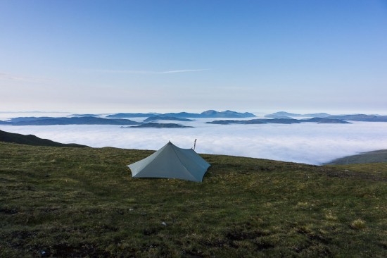 Staying high to avoid the bugs - a 6am summer inversion on the Ben Lawers range