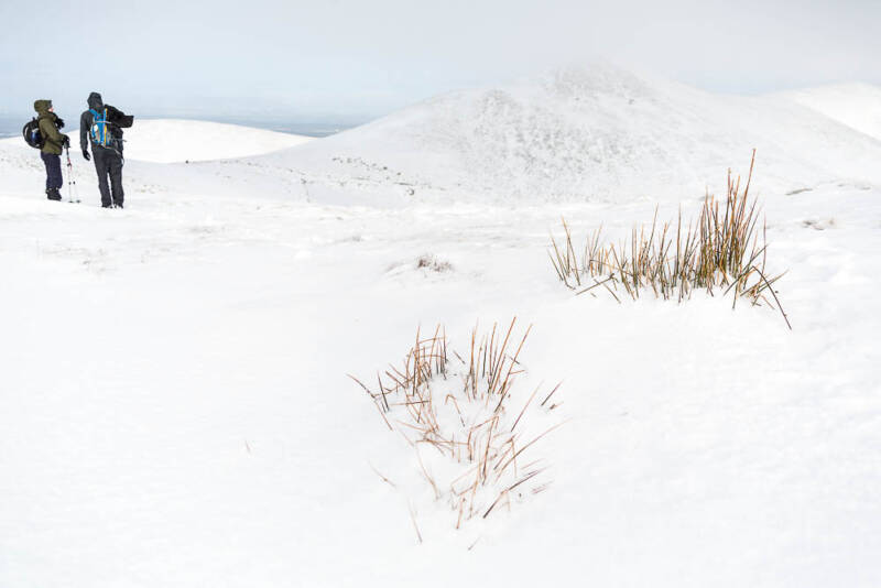 Early season conditioning in the Edinburgh Pentlands - November