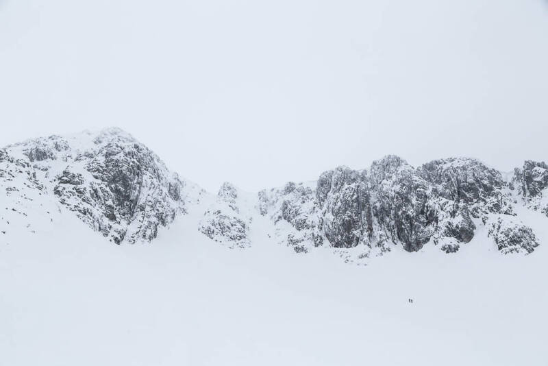 Stob Coire Nan Lochan. Another return with my tail between my legs - January