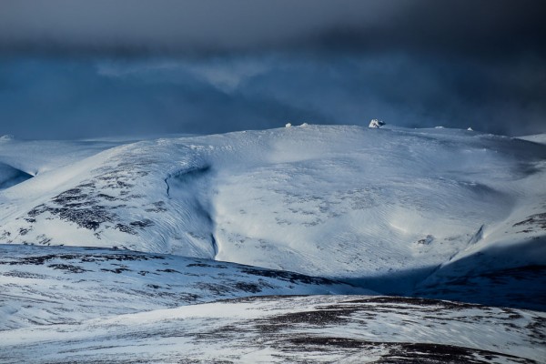 The remote slopes of Ben Avon