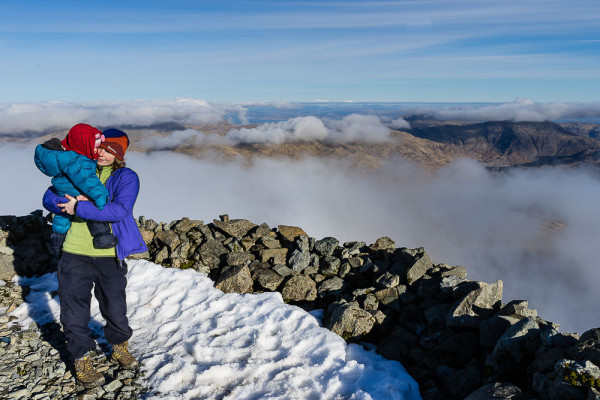 Bairn on the Ben – an inversion on Ben More, Mull