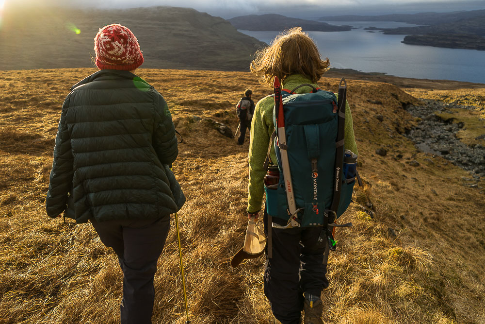 iso80, 28mm, f4.5, 1/400th sec – returning from Ben More on Mull